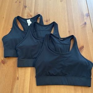 Set of 3 Fabletics Mika Bras (Black, S)